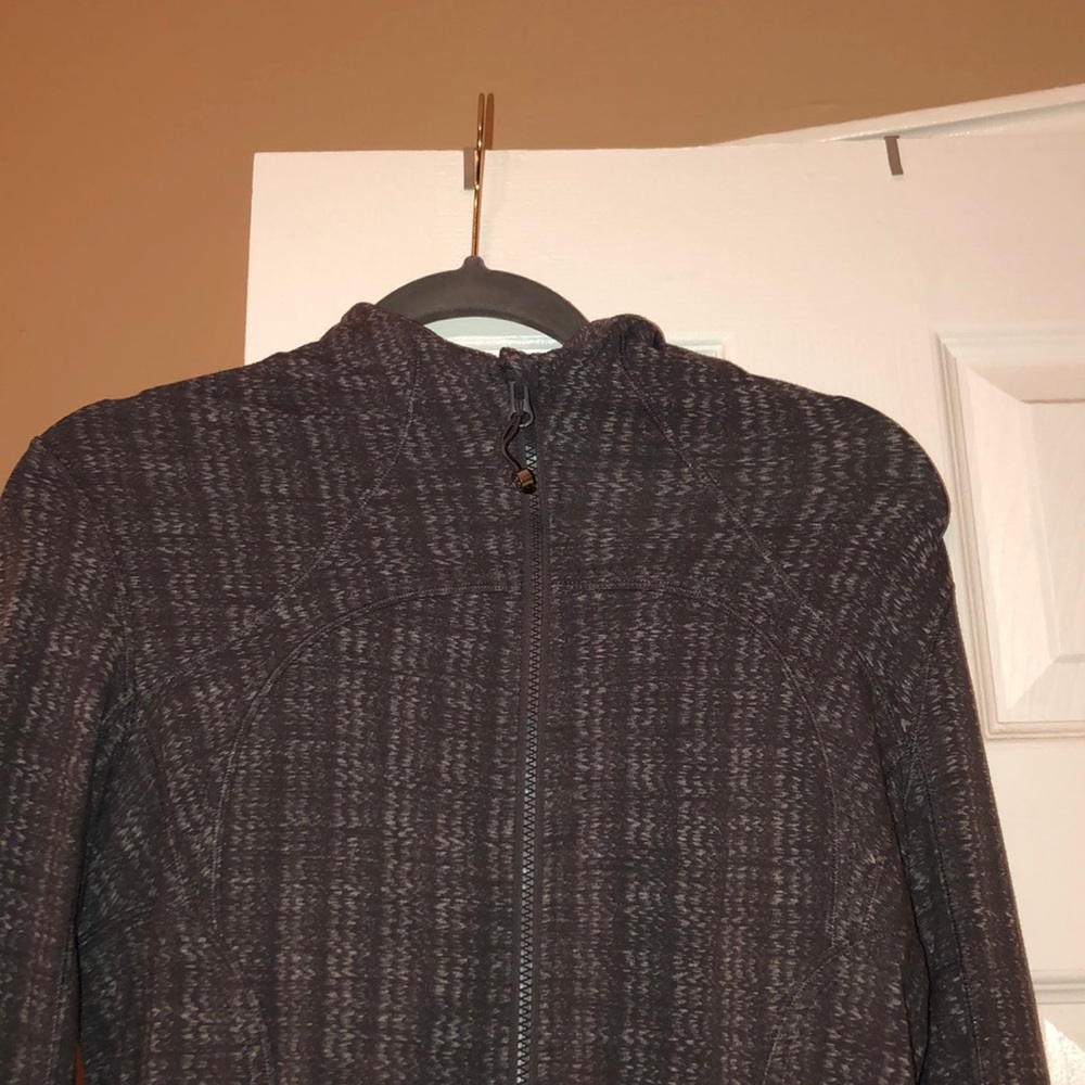 lululemon gray zip-up jacket